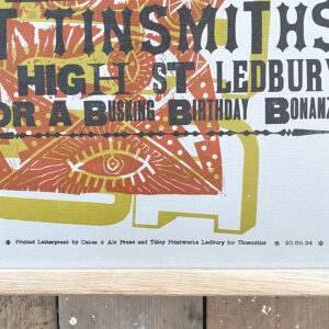 The Postmen Letterpress Poster - Jonny Hannah - Image 3