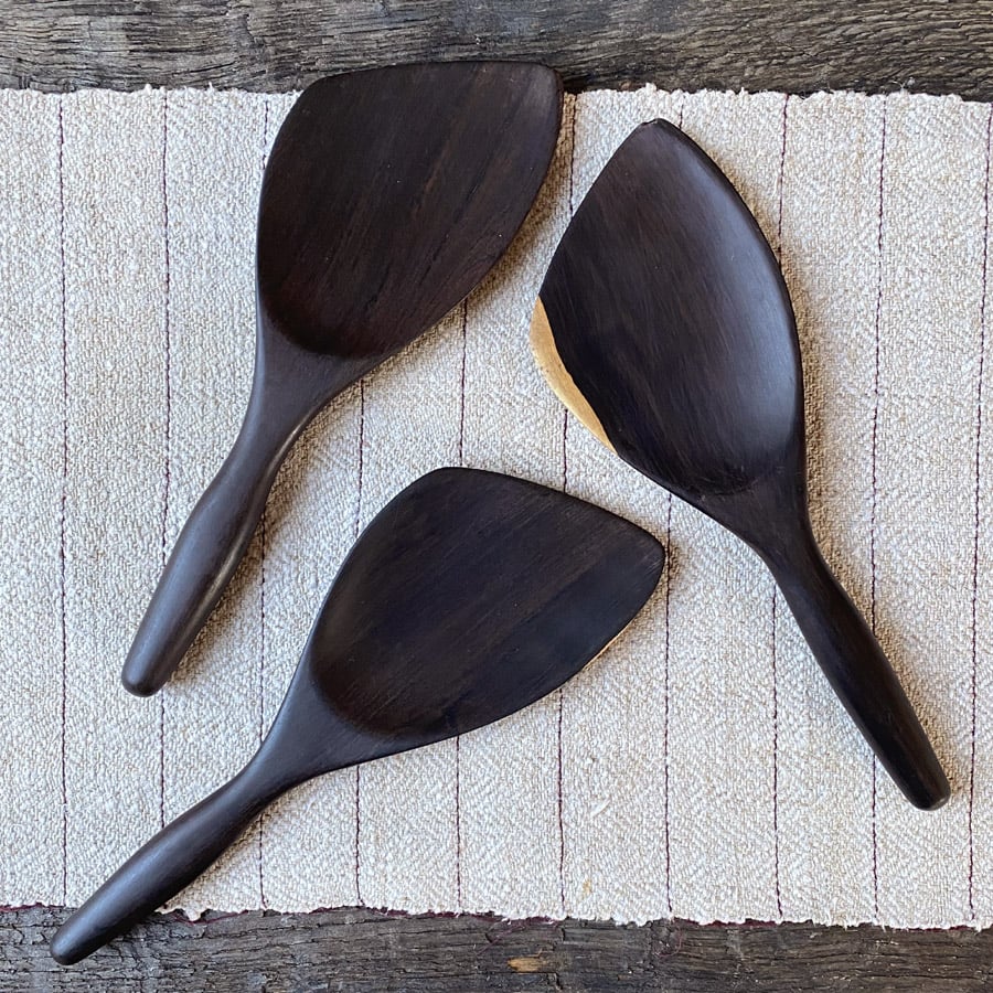 Rice Paddle - African Blackwood