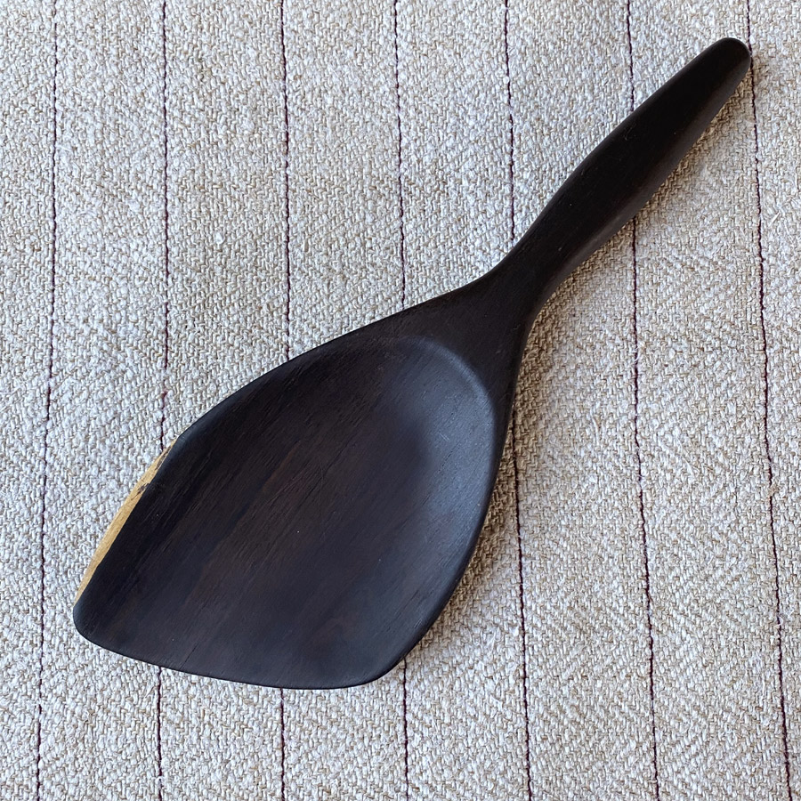Rice Paddle - African Blackwood - Image 2