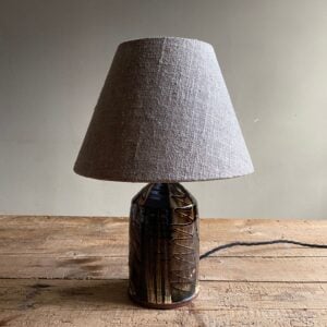 Russell Kingstone Slipware Lamp RKL12 Black - Image 1