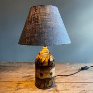 Russell Kingstone Slipware Lamp RKL5 Green - Image 2