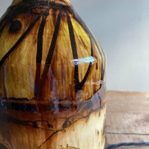 Russell Kingstone Slipware Lamp RKL5 Green - Image 3