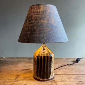 Russell Kingstone Slipware Lamp RKL7 Green - Image 2