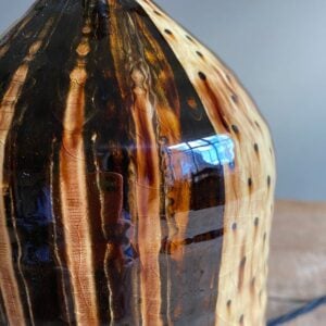 Russell Kingstone Slipware Lamp RKL7 Green - Image 3