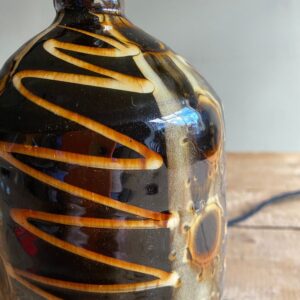 Russell Kingstone Slipware Lamp RKL8 Black - Image 3
