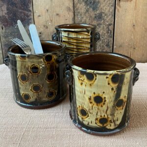Russell Kingston Utensil Pot - Black - Image 1
