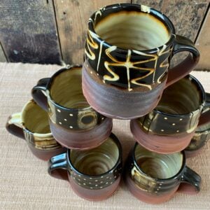 Russell Kingston Large Mug - Black RMTB - Image 4