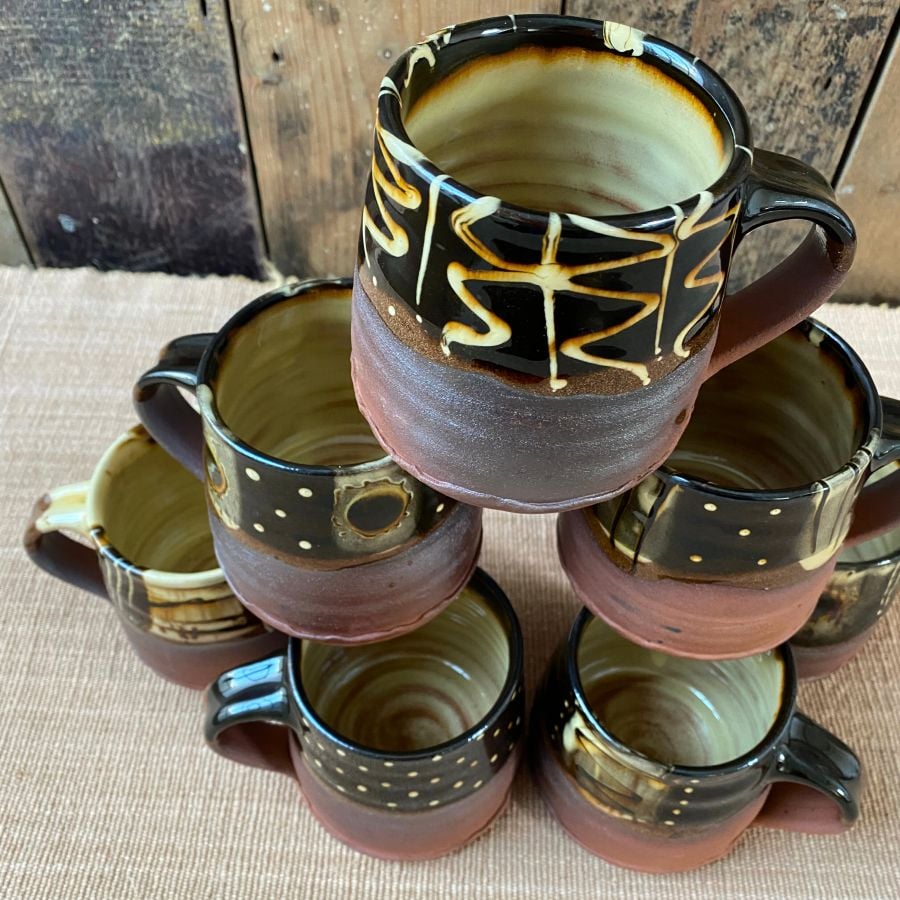 Russell Kingston Large Mug - Black RMTB - Image 4