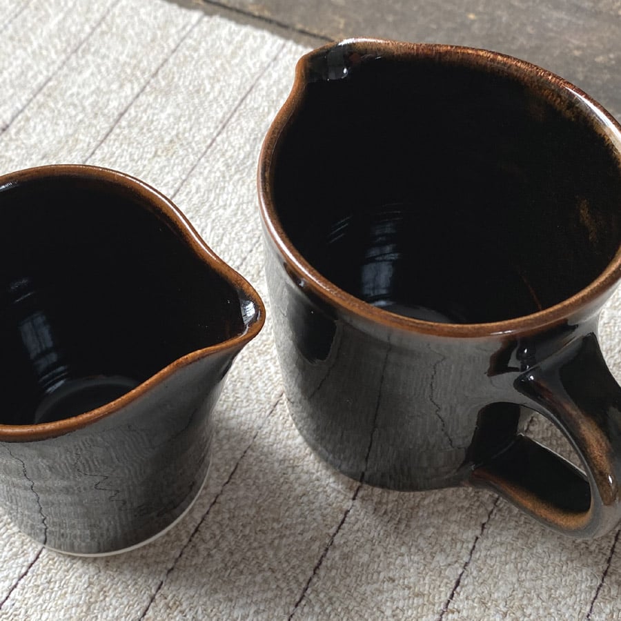 Stuart Houghton Small Jugs - Tenmoku - Image 3