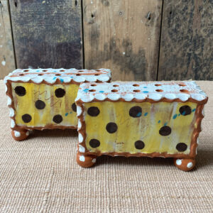 Sarah Monk Ceramic Flower Brick - Yellow - Image 6
