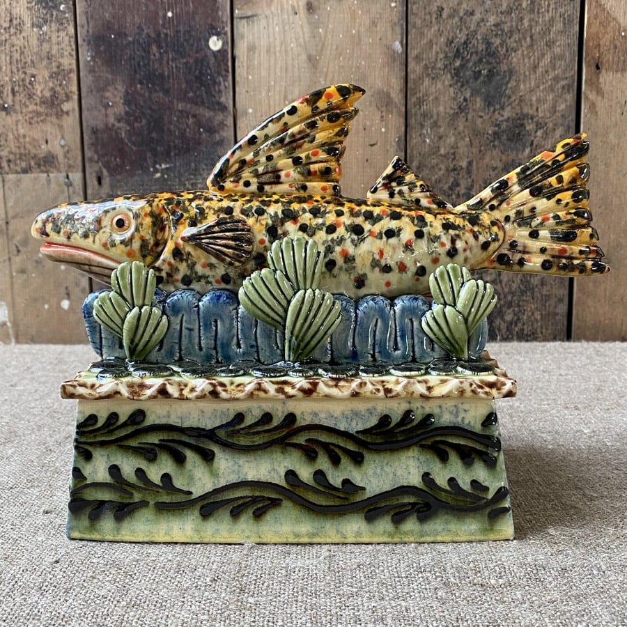 Paul Young - Slipware Fish SORPY9