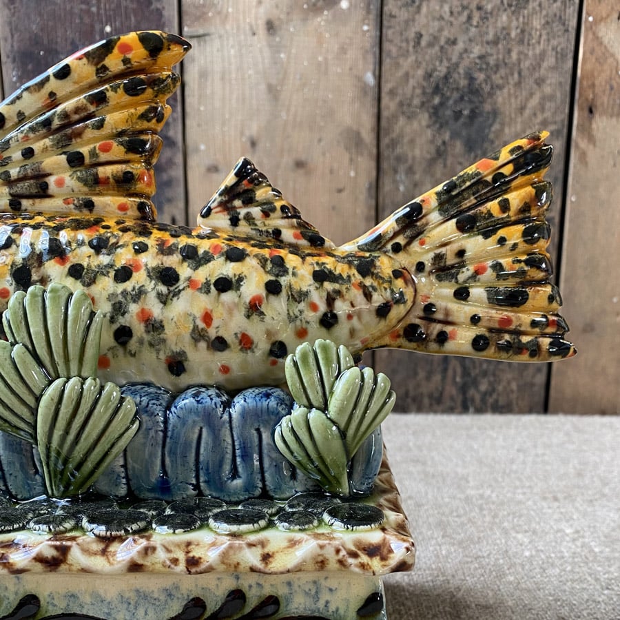 Paul Young - Slipware Fish SORPY9 - Image 3