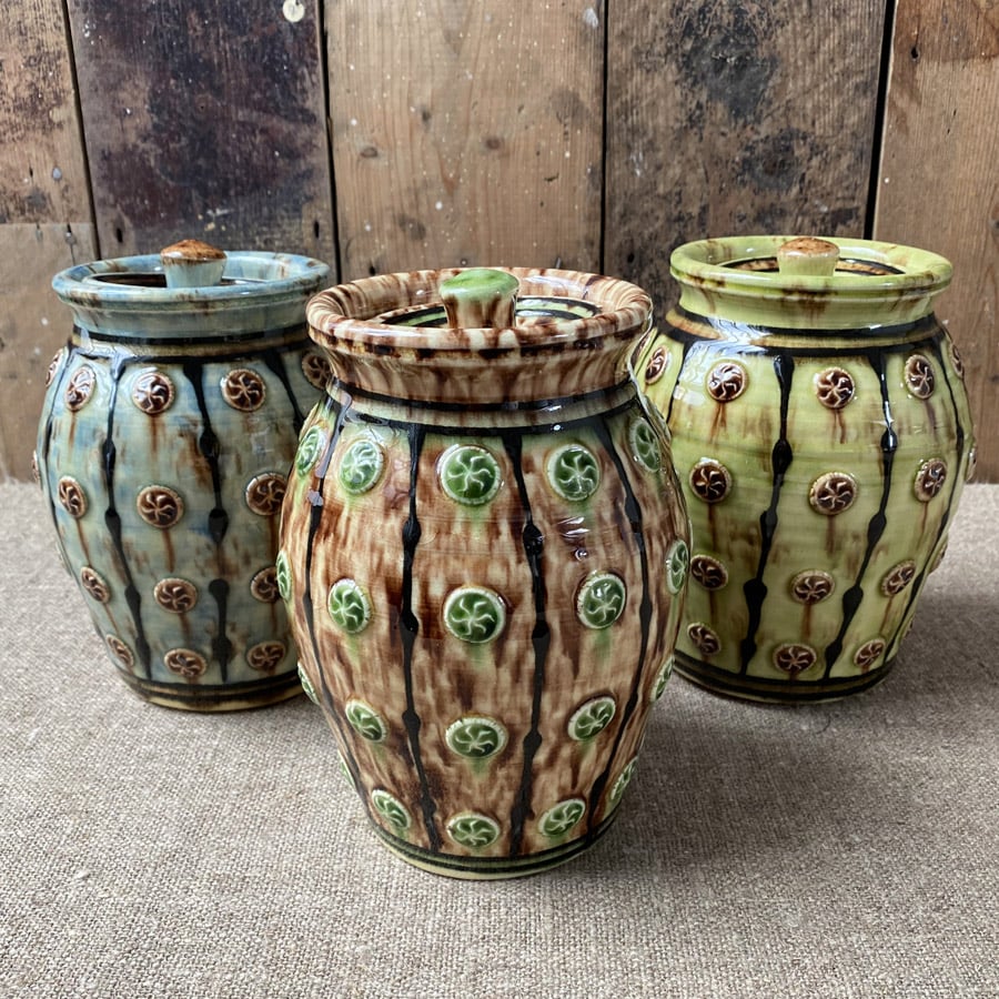 Paul Young Sprigged Jars SORPYJ