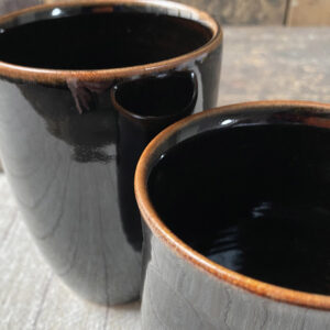 Stuart Houghton Pencil Pot - Tenmoku - Image 2