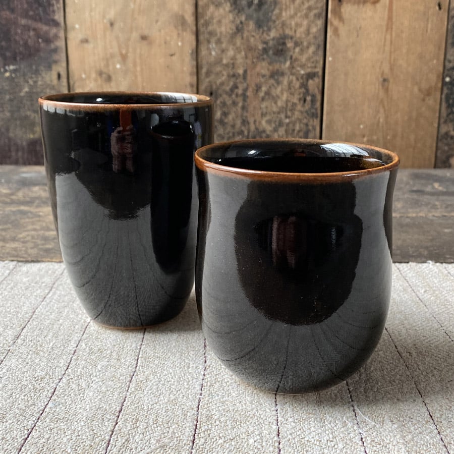 Stuart Houghton Pencil Pot - Tenmoku - Image 1