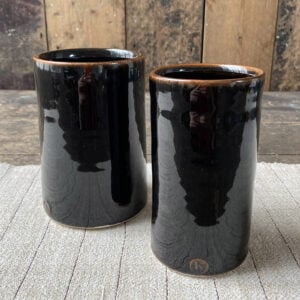 Stuart Houghton Vases - Tenmoku - Image 2
