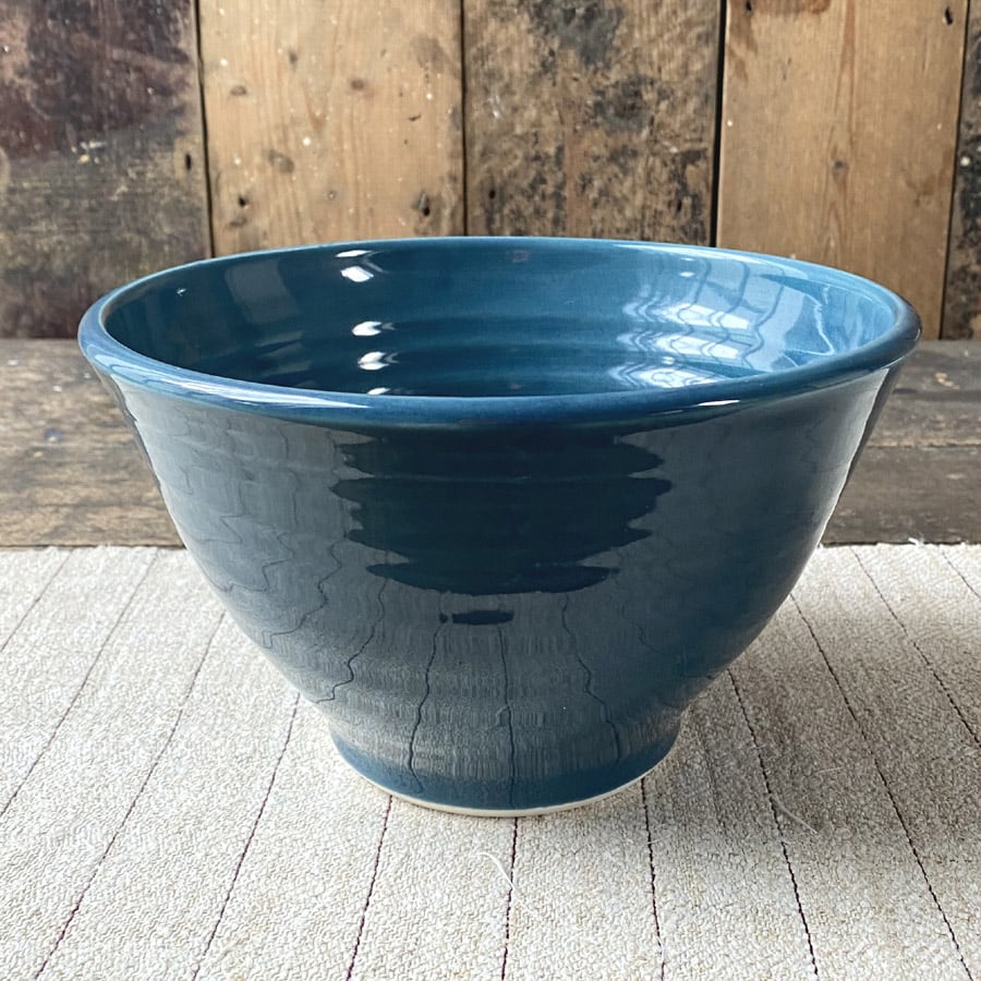 Stuart Houghton Deep Serving Bowl - Teal SORSH17 - Image 3