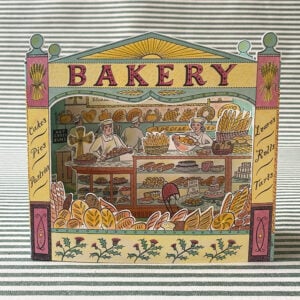 Emily Sutton 3D Card - Bakery - Image 1