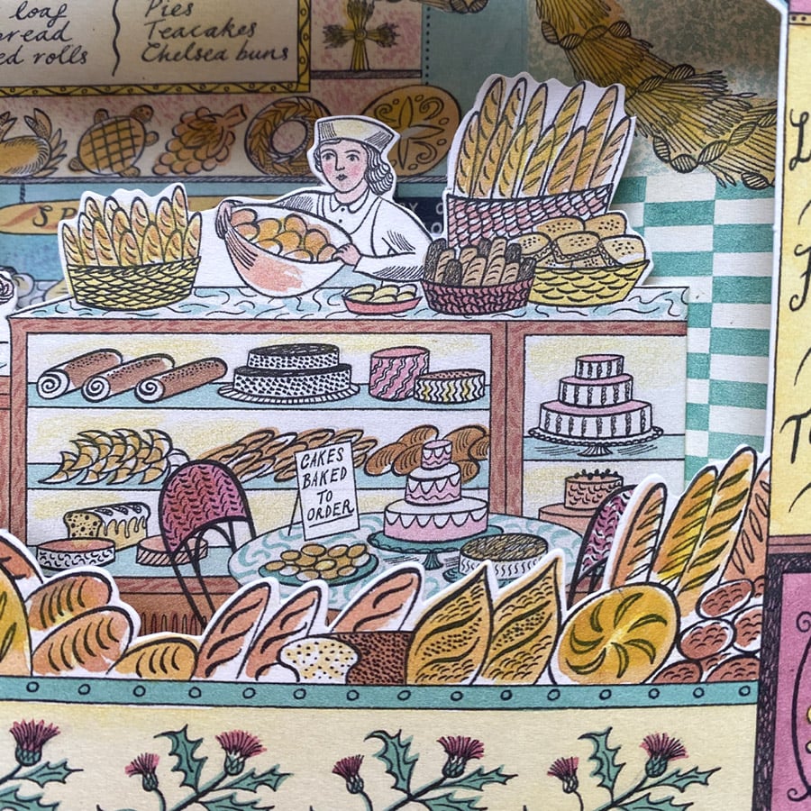 Emily Sutton 3D Card - Bakery - Image 3