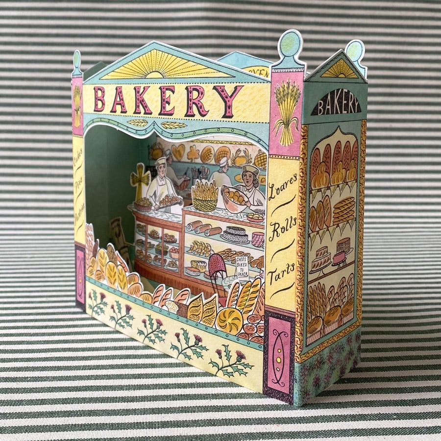 Emily Sutton 3D Card - Bakery - Image 2