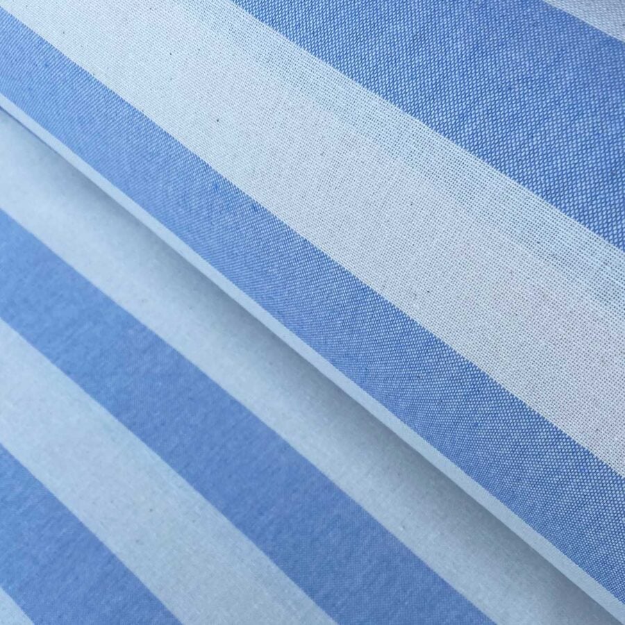 Extra Wide Shoreline Stripe - Sky Blue