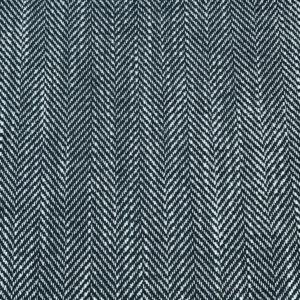 Upholstery Fabric Spey Herringbone - Indigo - Image 2