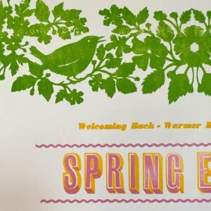 Spring Equinox, Letterpress Poster - Image 3