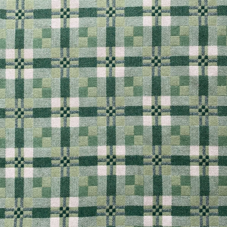 St David's Cross Welsh Throw - Deilin Green - Image 3