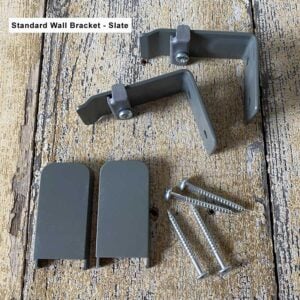 Bendable Square Metal Bay Window Curtain Track - Slate - Image 5