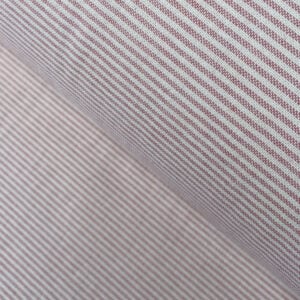 Extra Wide Strand Narrow Stripe - Rose - Image 1