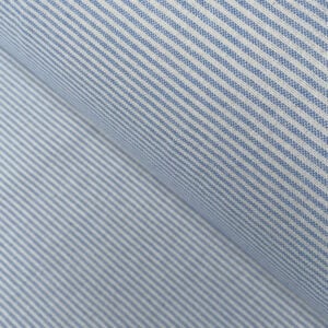 Extra Wide Strand Narrow Stripe - Sky Blue - Image 1