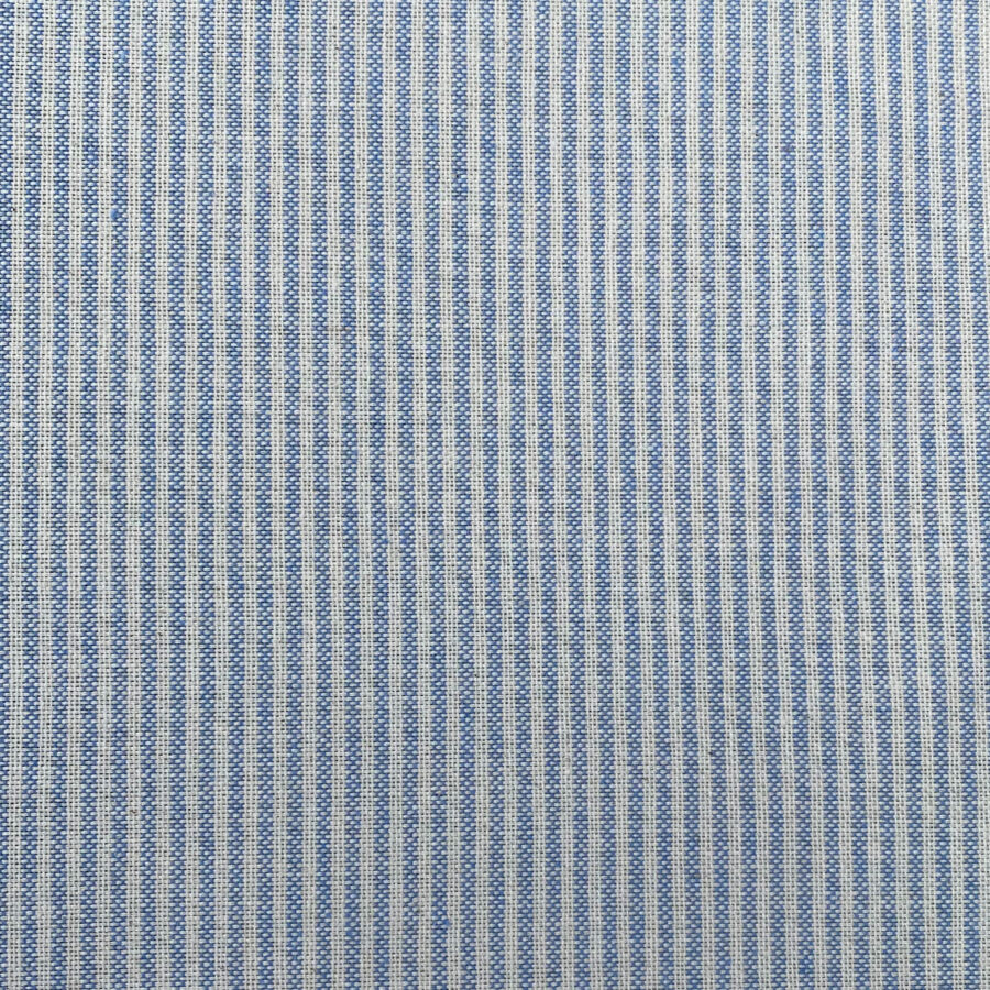 Extra Wide Strand Narrow Stripe - Sky Blue - Image 2