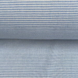 Extra Wide Strand Narrow Stripe - Sky Blue - Image 3
