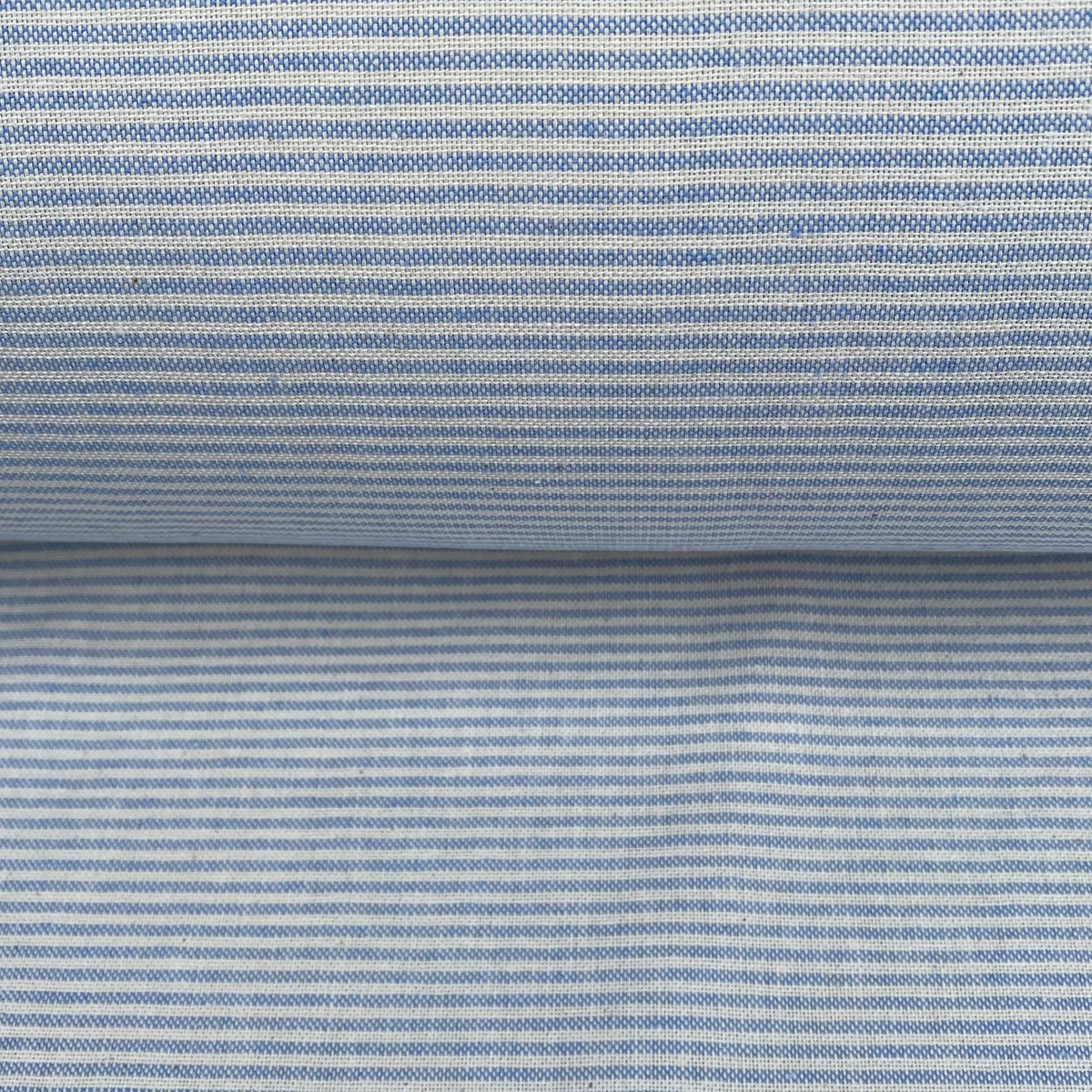 Extra Wide Strand Narrow Stripe - Sky Blue - Image 3