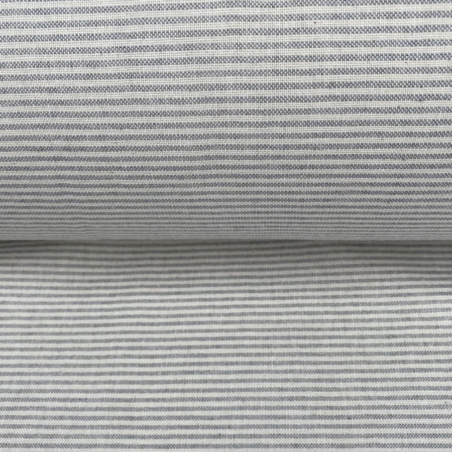Extra Wide Strand Narrow Stripe - Slate - Image 3