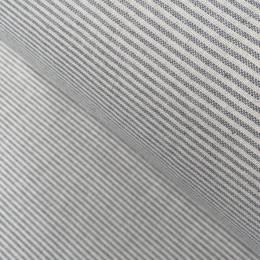 Extra Wide Strand Narrow Stripe - Slate