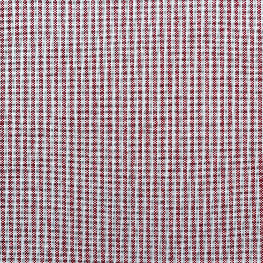 Extra Wide Strand Narrow Stripe - Red - Image 2