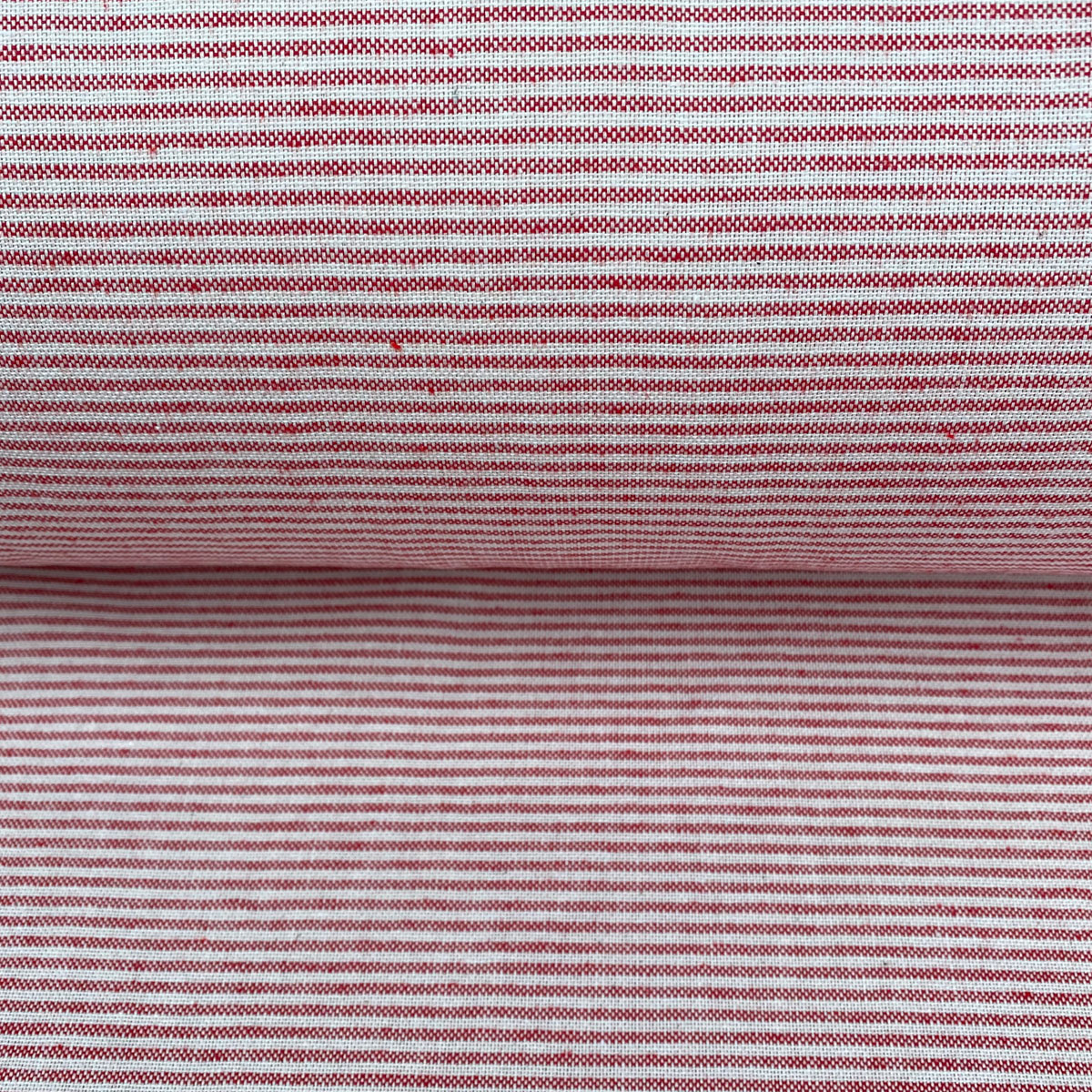 Extra Wide Strand Narrow Stripe - Red - Image 3