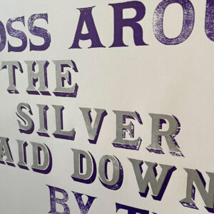 Jackdaw, Letterpress Poster - Image 3