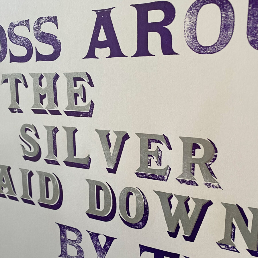 Jackdaw, Letterpress Poster - Image 3