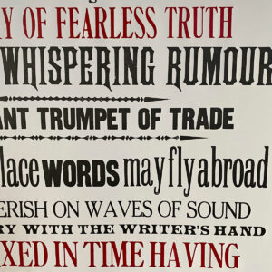 Printing Office, Letterpress Poster - Image 2