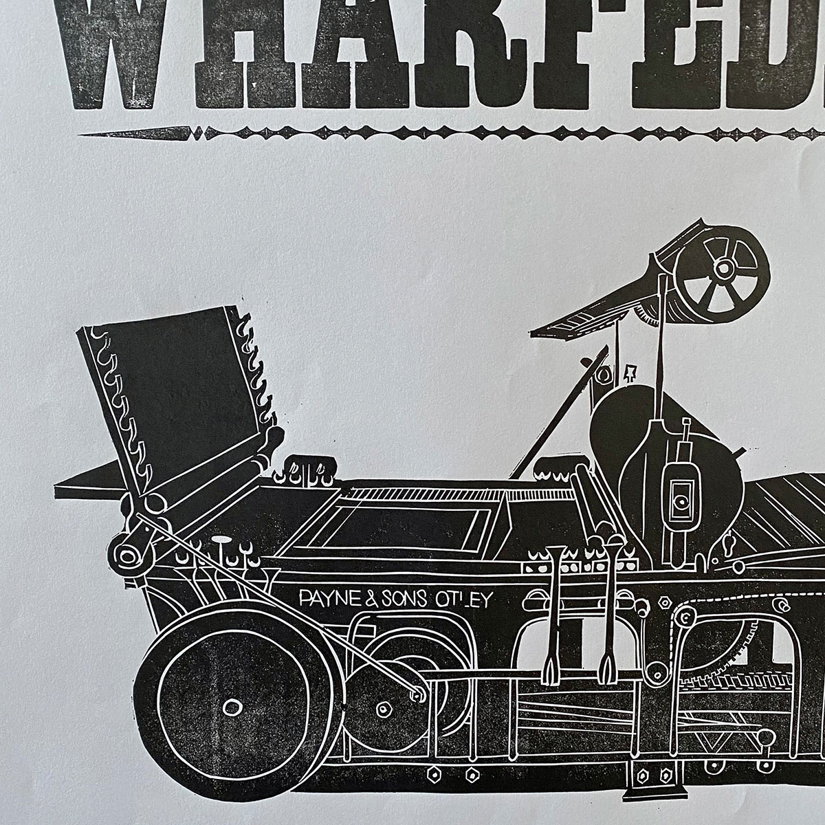 Wharfdale, Letterpress Poster - Image 2