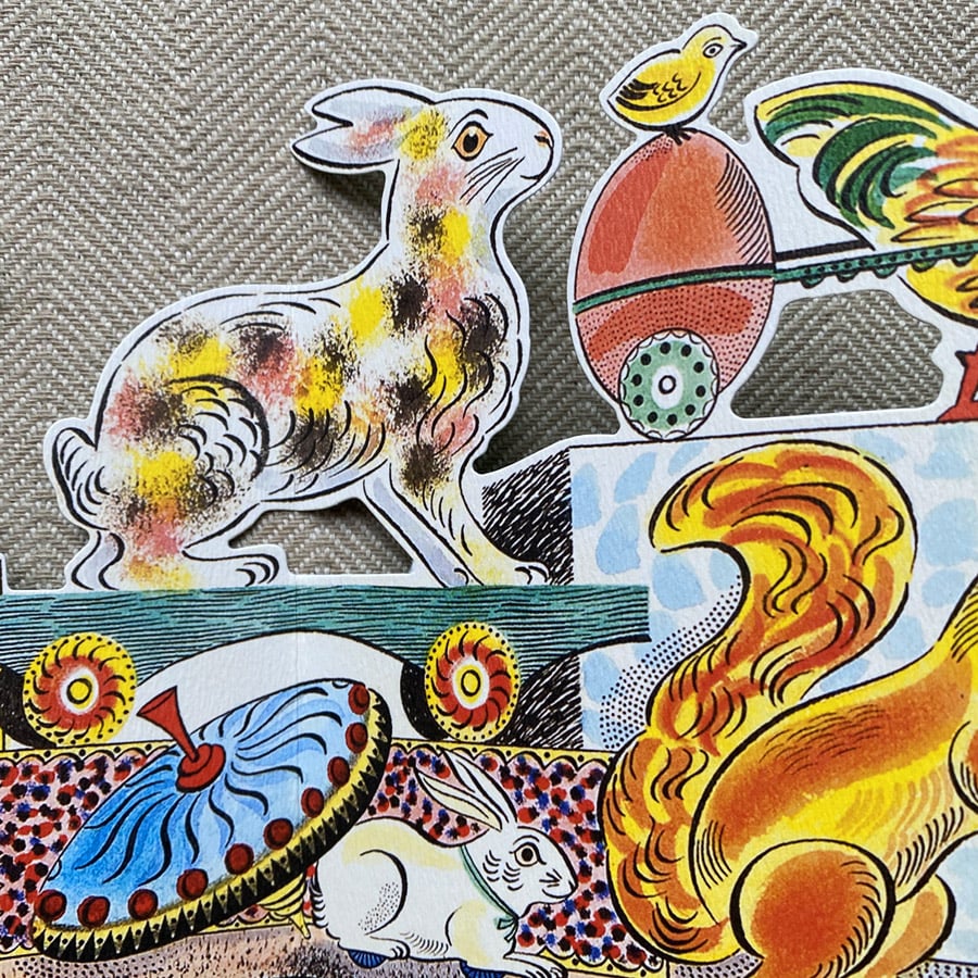 Emily Sutton Concertina Card - Polar Bear - Image 2