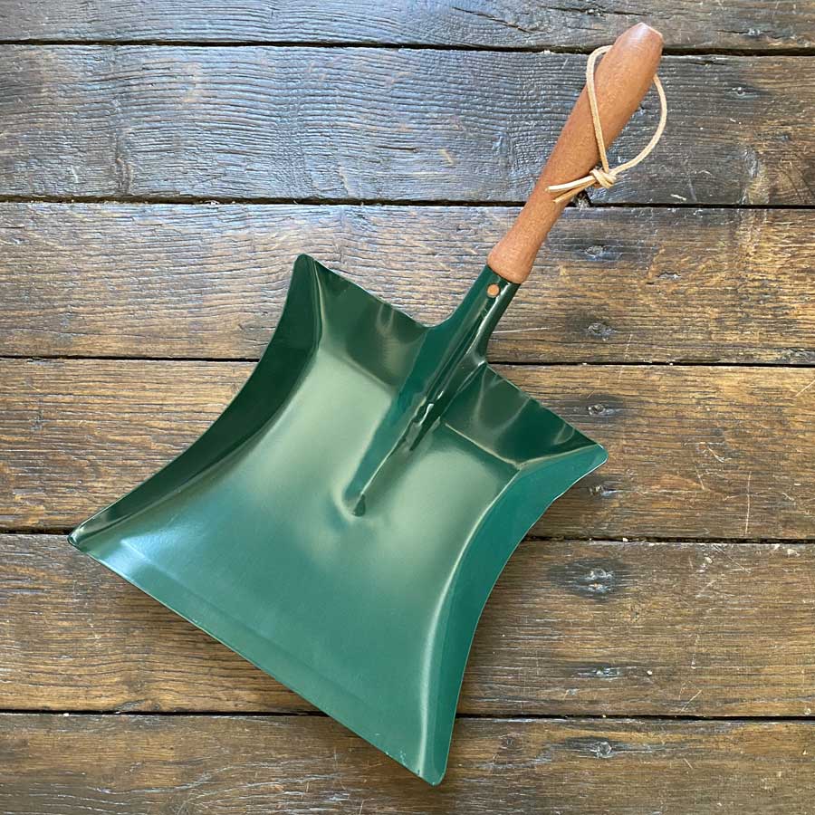 Metal Dustpan - Green