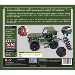 Metal Construction Set - Tractor - Image 4