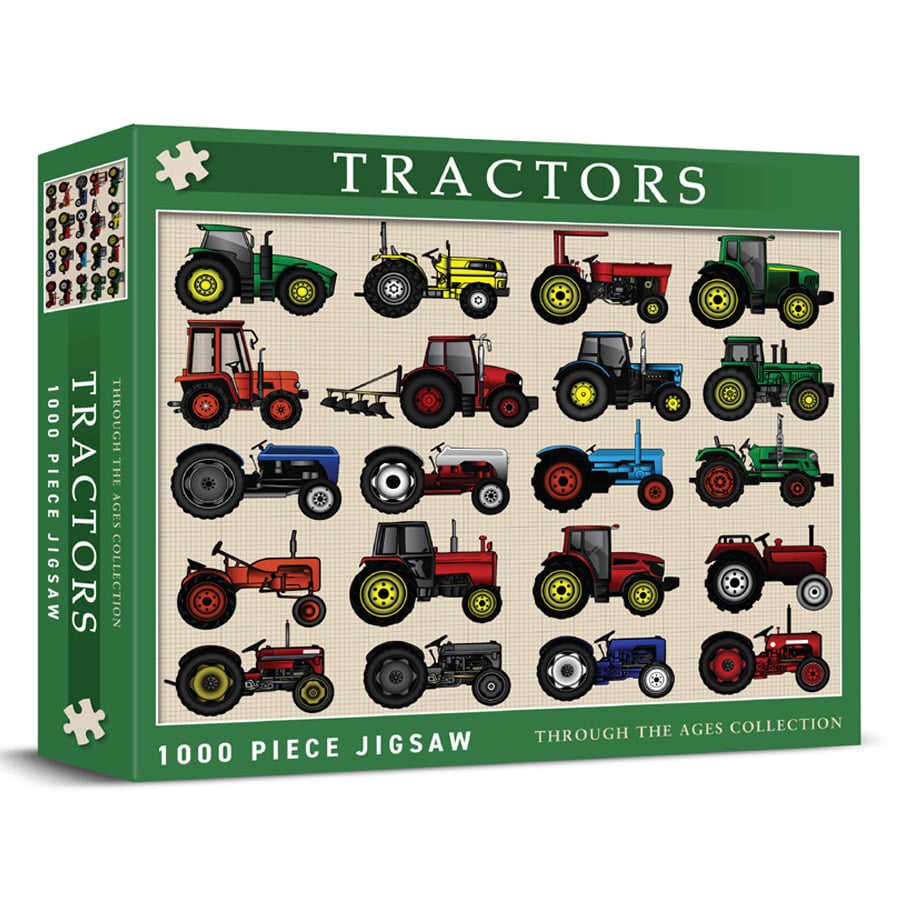 1000 Piece Jigsaw Puzzle - Tractor