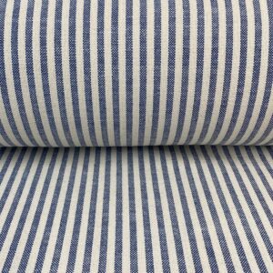Striped Fabric Navy
