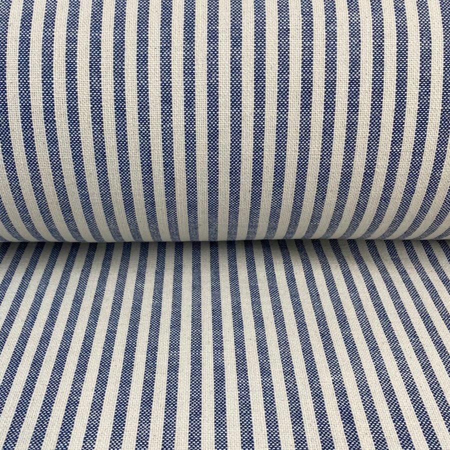 Striped Fabric Navy