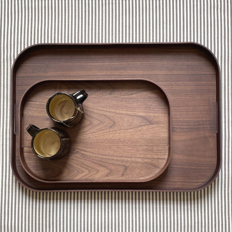 Rectangular Walnut Tray - Image 1