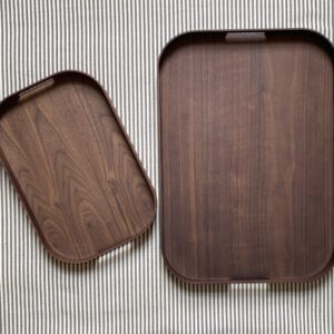Rectangular Walnut Tray - Image 2
